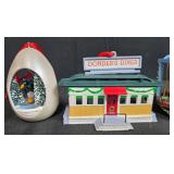Set of Hallmark Christmas Ornaments Including Madame Alexander Cinderella and Vintage Designs