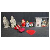 Collection of Holiday and Christmas Ornaments and Figurines