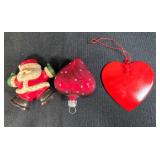 Collection of Holiday and Christmas Ornaments and Figurines