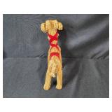 Holiday Decor Collection with Carved Trees, Straw Goat, and Merry Christmas Santa Figure
