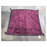 Holiday Decor Set with Tree Skirt, Stocking, Metallic Runner, and Faux Snow