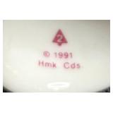 Collection of Assorted Hallmark Mini Christmas Ornaments Most with Red Ribbons