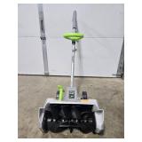 Earthwise 16-Inch Electric Snow Thrower with Manual