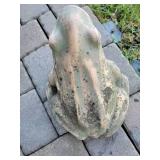 Ceramic Garden Toad Frog, as