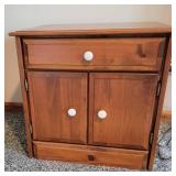 Classic Solid Pine Side Table Nightstand