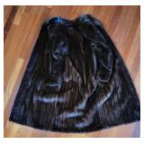Full Length Mahogany Mink Fur Coat