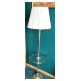 Brass Glass Table Floor Lamp