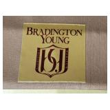 Bradington Young Paisley Wingback Recliner Arm Chairr