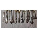 Sterling Silver Serving Spoon and Fork Collection ~ 558g