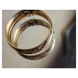 Italian 14k Yellow Gold Wide Ladies Bracelet ~ 25g
