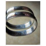 Mexico 925 Sterling Silver Cuff Bracelet ~ 73g