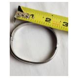 Mexico 925 Sterling Silver Cuff Bracelet ~ 73g