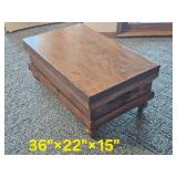 Primitive Blanket Chest Coffee Table