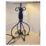Contemporary Wire Décor Lamp & Clock
