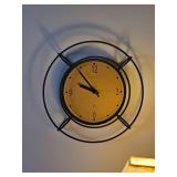Contemporary Wire Décor Lamp & Clock