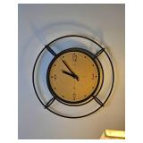 Contemporary Wire Décor Lamp & Clock