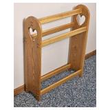 Charming Heart Window Quilt Rack