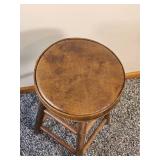 Faux Leather Shop Stool