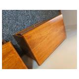 Low Two Drawer Nightstand