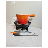 Le Creuset Vintage Fondu  & Grill Set