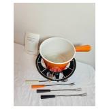 Le Creuset Vintage Fondu  & Grill Set