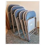 Rugged Folding Chair Set of Six