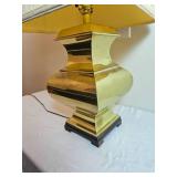 Vintage Italian Regency Brass Table Lamp