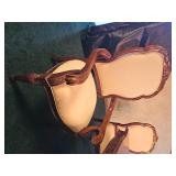 Stunning Jacobean Ornate Molding Dining Table & Bernhardt Set of Dining Chairs