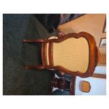 Stunning Jacobean Ornate Molding Dining Table & Bernhardt Set of Dining Chairs