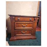 Stanley Furniture Neoclassical Sideboard with marble Surface Top