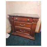 Stanley Furniture Neoclassical Sideboard with marble Surface Top