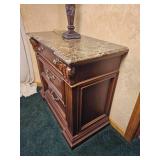 Stanley Furniture Neoclassical Sideboard with marble Surface Top