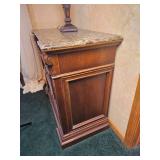 Stanley Furniture Neoclassical Sideboard with marble Surface Top