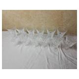 Waterford Crystal Lismore 6 Claret Glasses