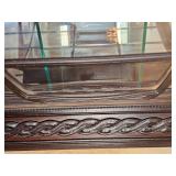 Bow Front Jacobean China Cabinet