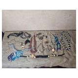 Costume Jewelry Group Bobbles & Necklaces
