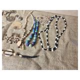 Costume Jewelry Group Bobbles & Necklaces