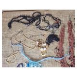 Costume Jewelry Group Bobbles & Necklaces