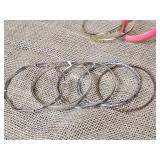 Costume Jewelry Group Bangles & Bracelets