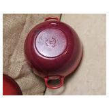 Le Creuset Vintage #22 Red Soup Pot