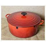 Le Creuset Vintage #22 Red Soup Pot