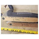 Boyds Collection Carved Wooden Loons singed J. Dudley
