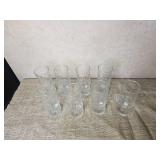 Vintage Libby Glass Bamboo Collings Glasses (8 Count)