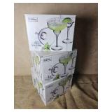 12 Count of Libbey Margaritta Grasses