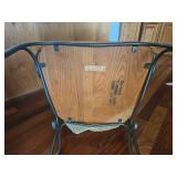 Kincaid Scrolled Iron Base Kitchenet Table & Chairs