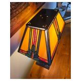 Tiffany-style Mission Prairie Corn Long Desk Lamp