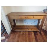 Primitive Shaker Style Console Table