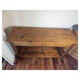 Primitive Shaker Style Console Table