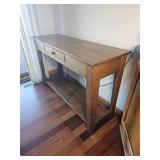 Primitive Shaker Style Console Table