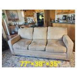 Broyhill Furniture Toupe Family Sofa